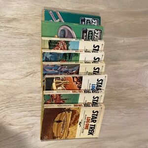 Lot 8 STAR‎ TREK LOG 1-6, 9-10 Alan Dean Foster